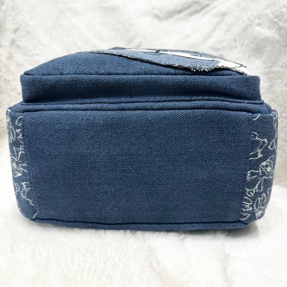 *NWT* Disney Stitch Blue Denim Backpack - Picture 9 of 9